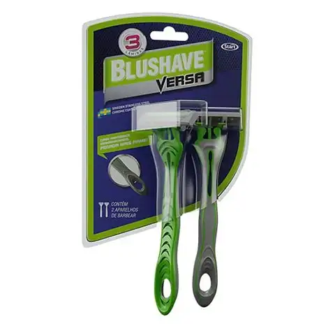 Imagem aparelho de barbear Blushave Versa 2 Unidades
