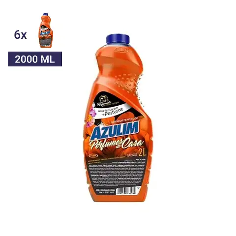 Imagem limpador perfumado Paixao 2L Azulim