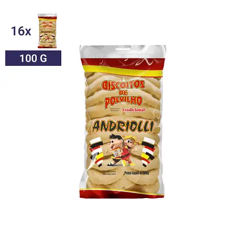 Biscoito Andriolli Argolao 100G