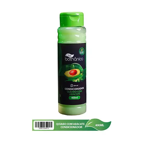 Imagem condicionador quiabo com abacate Tok Bothanico 400 ML