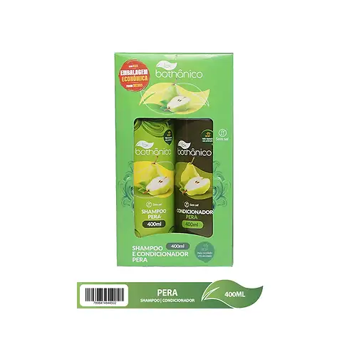 Imagem kit shampoo e condicionador pera Tok Bothanico 400ML