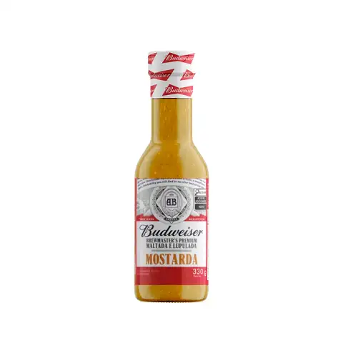 Imagem mostarda Predilecta Budweiser 330G