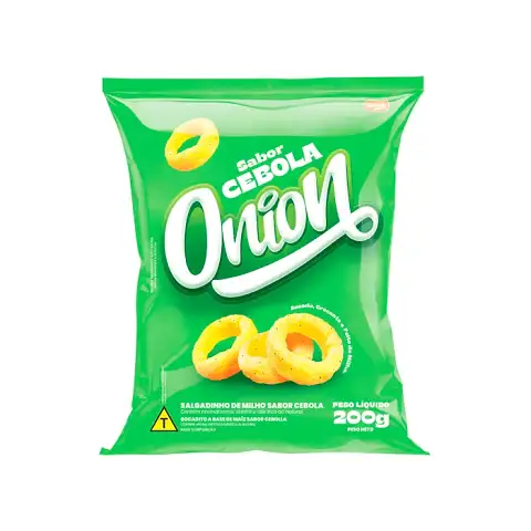 Imagem salgadinho Semalo Onion sabor cebola 200G