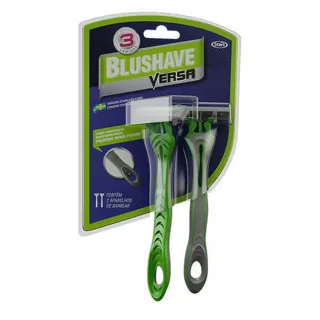 Imagem aparelho de barbear Blushave Versa 2 Unidades
