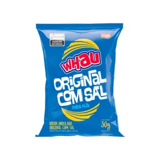 Imagem batata Whau Original com sal 30G
