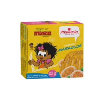 Imagem gelatina em pó Predilecta sabor maracujá 20G
