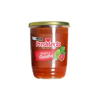 Imagem geleia de goiaba Predilecta pote de vidro 230G