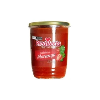 Imagem geleia de morango Predilecta pote de vidro 230G
