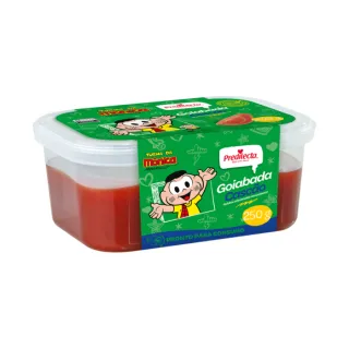 Imagem goiabada Predilecta Turma da Monica Cascão 250G
