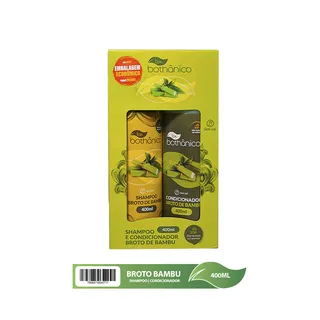 Imagem kit shampoo e condicionador broto de bambu Tok Bothanico 400ML