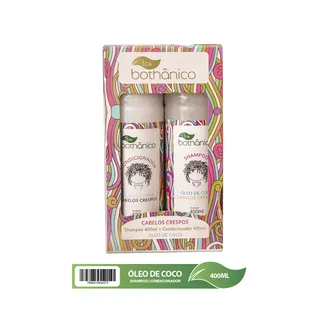 Imagem kit shampoo e condicionador oleo de coco Tok Bothanico 400ML