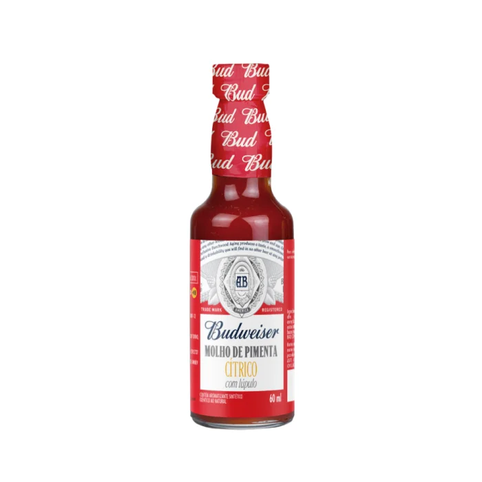 Imagem molho de pimenta citrico Predilecta Budweiser 60ML