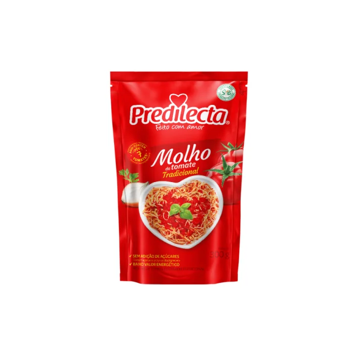 Imagem molho refogado Predilecta StandUp 300G